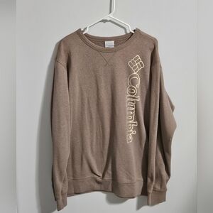 Columbia Men's Tan Crewneck Sweater